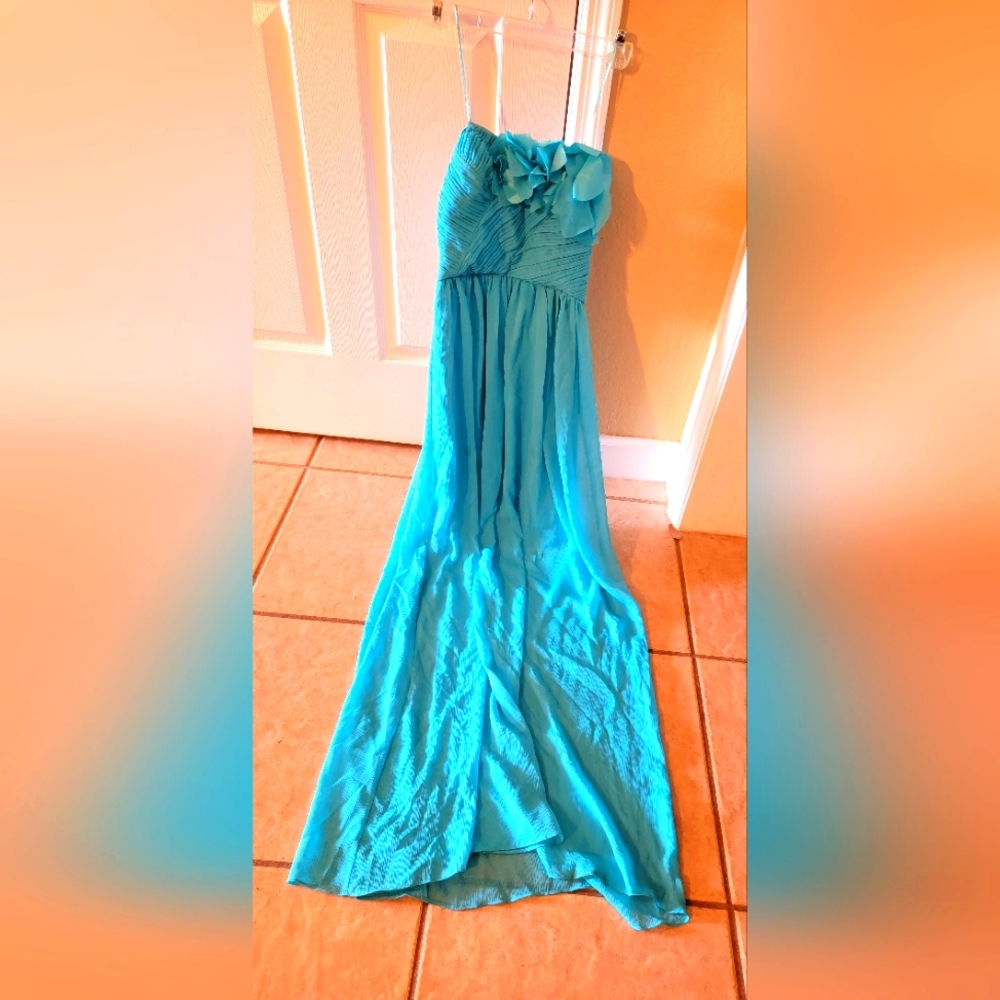Turquoise/ Light Blue Prom/Homecoming Dress